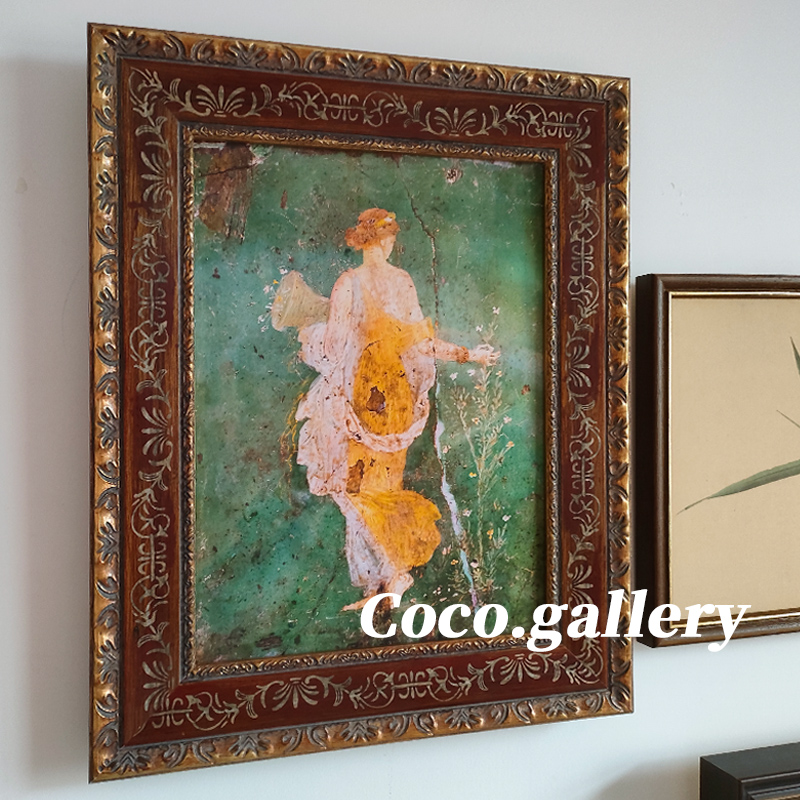 可可的画廊古典小众个性美式法式花神壁画人物挂画客厅卧室装饰画