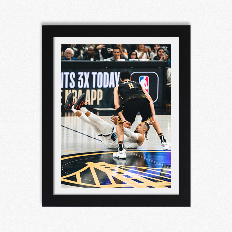 克莱汤普森篮球海报壁纸宿舍装饰灰熊队狄龙布鲁克斯勇士队纪念品