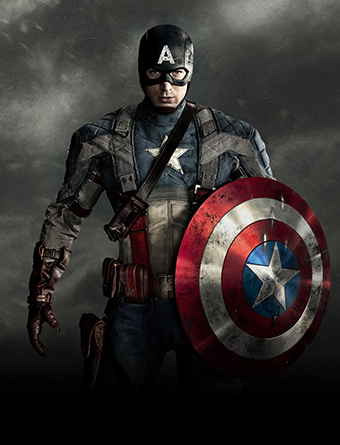 欧美电影 美国队长1 2 内战 civil war漫威英雄海报装饰画OM1038B
