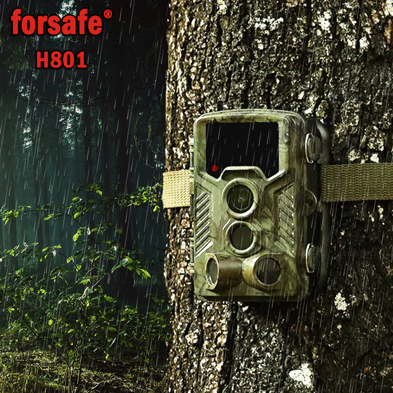Forsafe夜视防水定时拍照摄像影机移动侦测户外相机红外广角录像