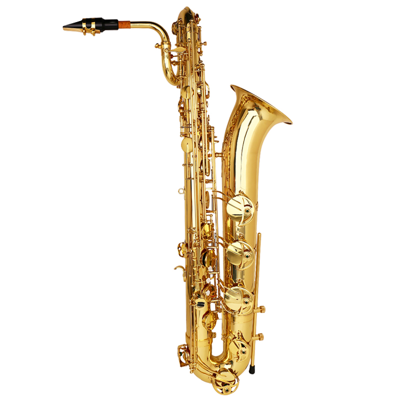 津宝牌 JBBS-110降E调上低音萨克斯管乐器专业演奏漆金黄铜萨克斯