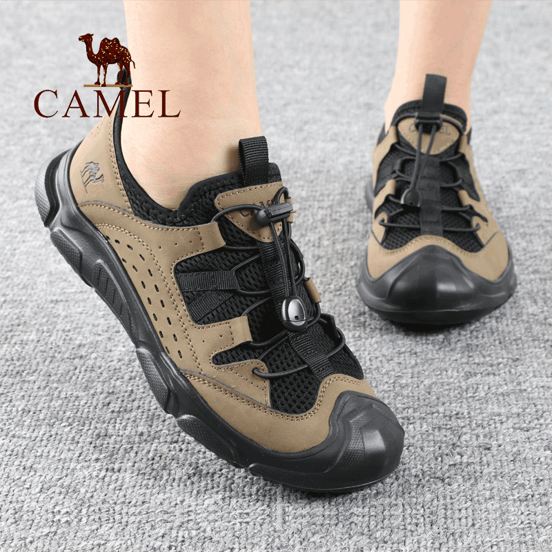 Camel/骆驼男鞋春季新款轻便舒适透气低帮单士旅游户外休闲男鞋子
