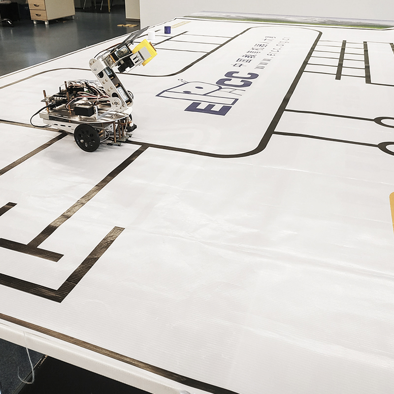 ERCC中国教育机器人大赛小型物流竞赛场地机器人比赛场地训练地图