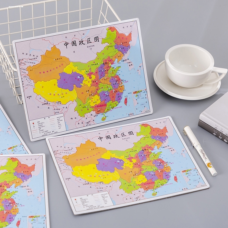 中国地图拼图中国政区拼图地理拼图省份简称拼图中小学生