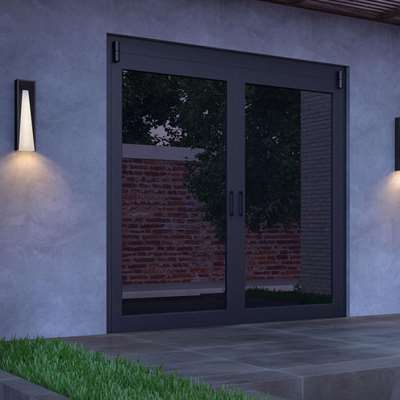 刻为户外壁灯防水庭院灯现代简约别墅花园灯家用墙壁灯围墙灯