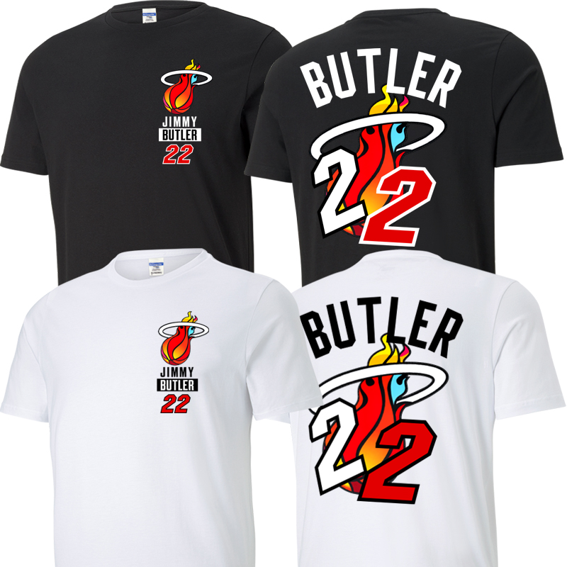 巴特勒22号 希罗14号 罗瑞7号 阿德巴约 总冠军短袖T恤
