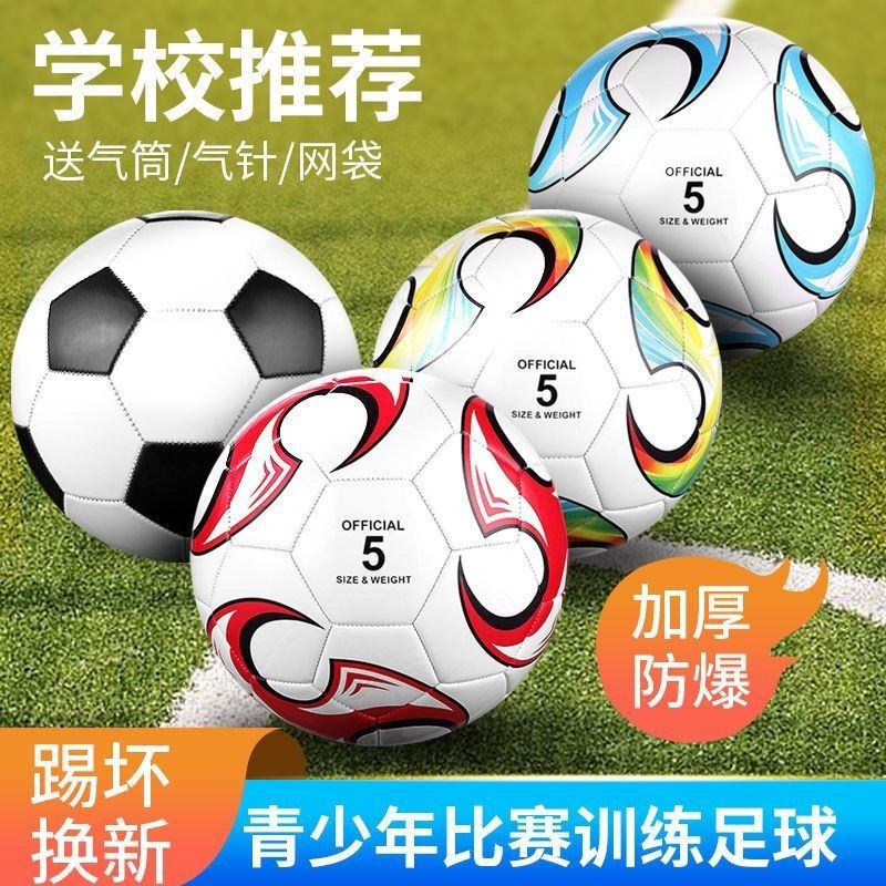 足球5号成人初中生中考训练球2024年3号幼儿四号儿童小学生专用球
