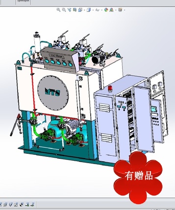 液压泵站 机械设备 机械素材3D图纸自动化设备三维模型