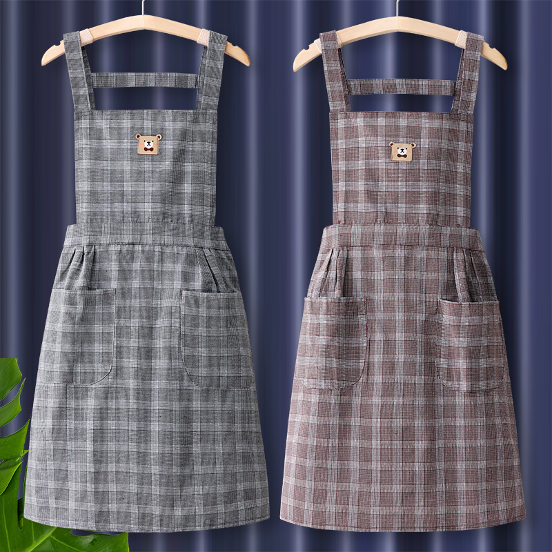 围裙家用厨房纯棉可爱网红公主风女式2023新款洋气餐饮专用工作服