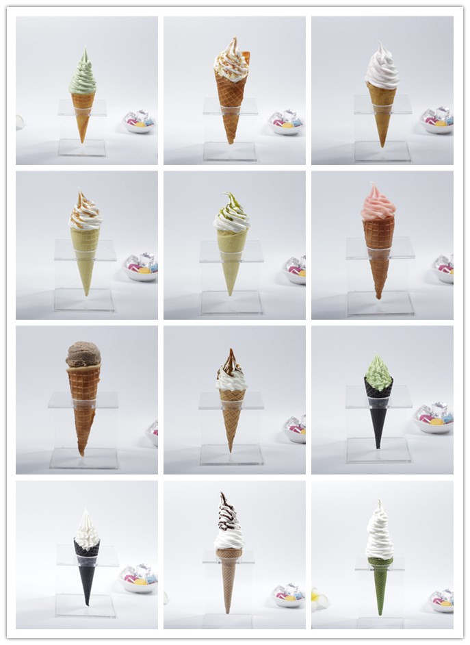 包邮仿真冰淇淋甜筒模型kfc麦当劳同款雪糕 仿真冰激凌假菜装饰品