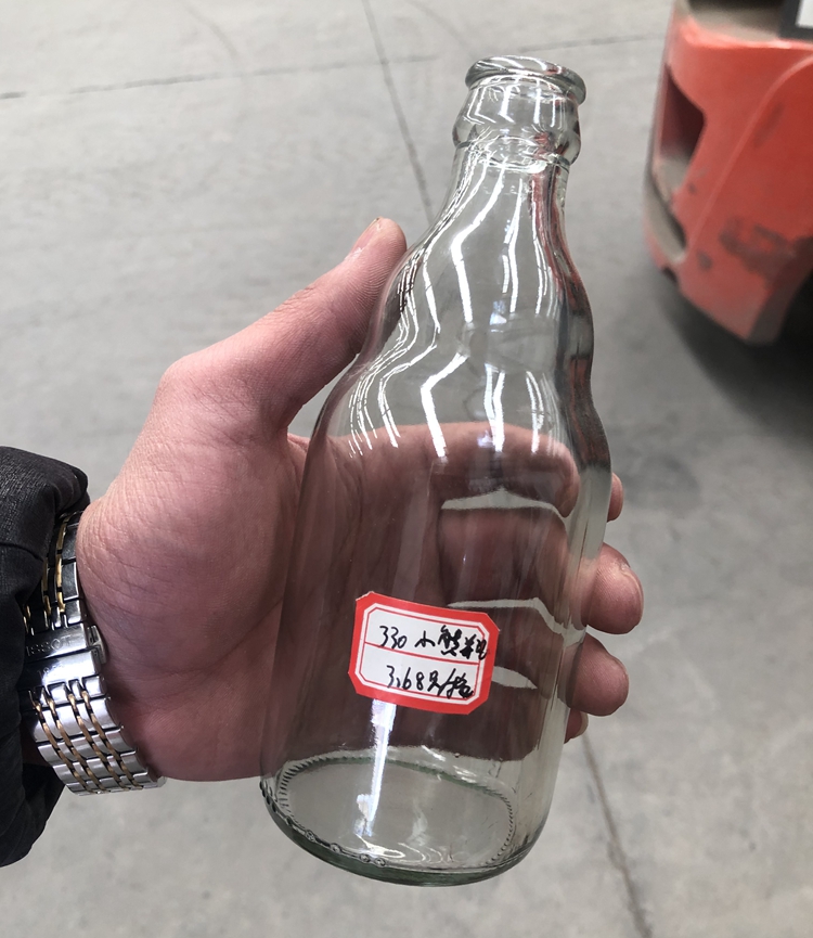 330ml抗压透明啤酒瓶空瓶玻璃密封瓶咖啡瓶饮料瓶 汽水瓶自酿酒瓶