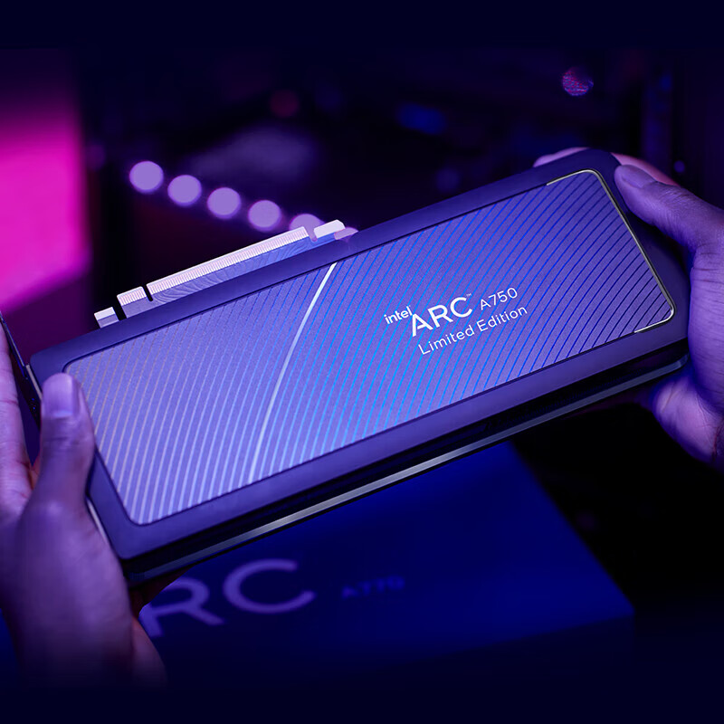 英特尔锐炫Arc A750 8G/A770 16G台式机电竞游戏专业设计独立显卡