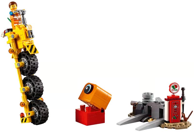 全新 乐高Lego 大电影2系列 70823 艾米特的三轮自行车 男孩玩具