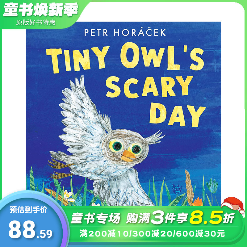 【现货】英文原版 小猫头鹰的恐怖日 Tiny Owl's Scary Day 英文儿童进口原版书籍 善优图书