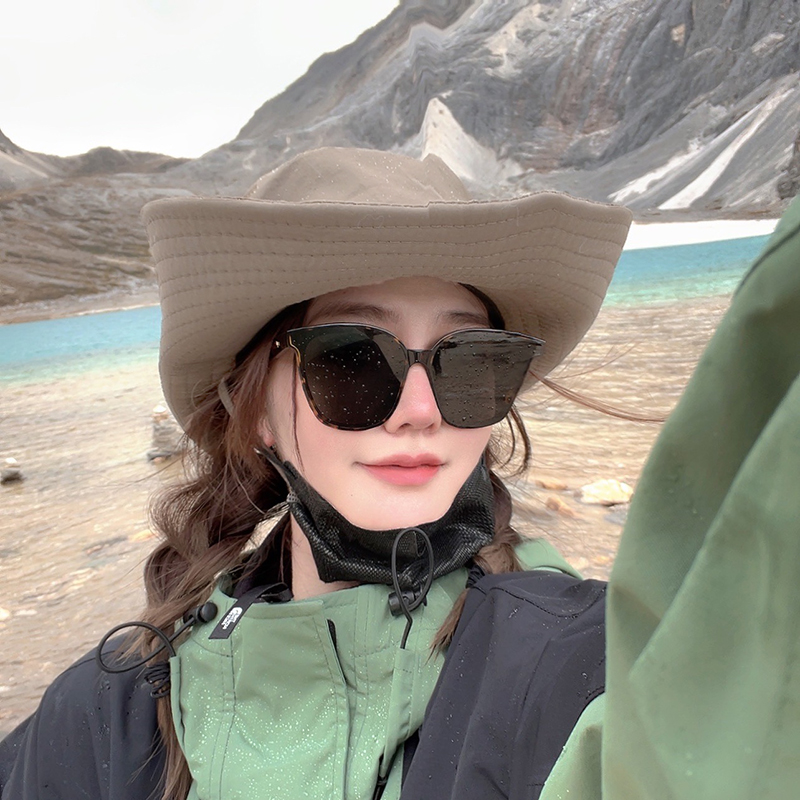 夏季西部牛仔帽旅游拍照新疆西藏云南丽江户外登山遮阳防晒帽子女