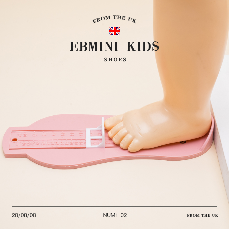 EBMINI英贝米尼儿童0-8岁宝婴儿学步童鞋简单量脚器脚长测量神器