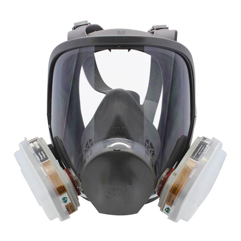3M6800防粉尘甲醛全面型防护面罩防粉尘甲醛双侧送气 库存随时变