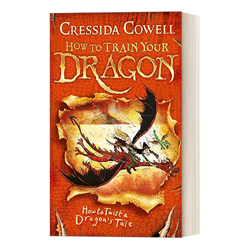 驯龙高手5 如何扭转龙的故事 英版 How to Train Your Dragon How to Twist a Dragon's Tale 英文原版儿童动作冒险小说