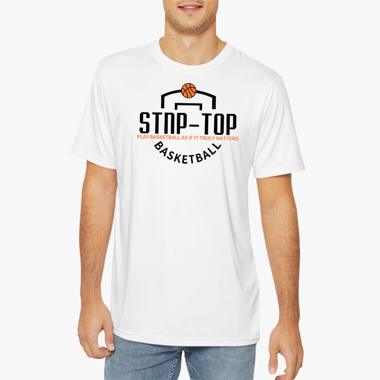 STNP 美式创意字母logo速干短袖篮球运动网眼T恤跑步健身户外上衣