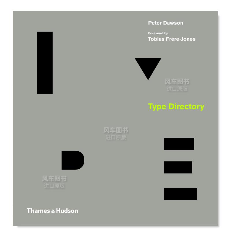 【现货】字体目录 Type Directory 英文平面设计 精装 进口原版图书