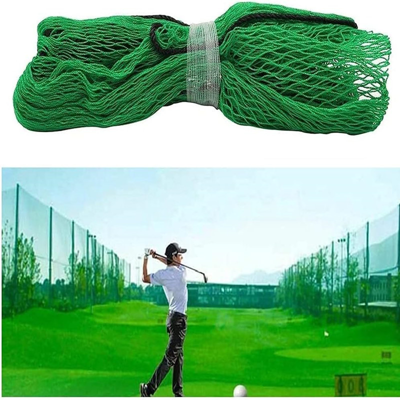 现货绿色高尔夫球网练习网运动训练场足篮排运动场地围网