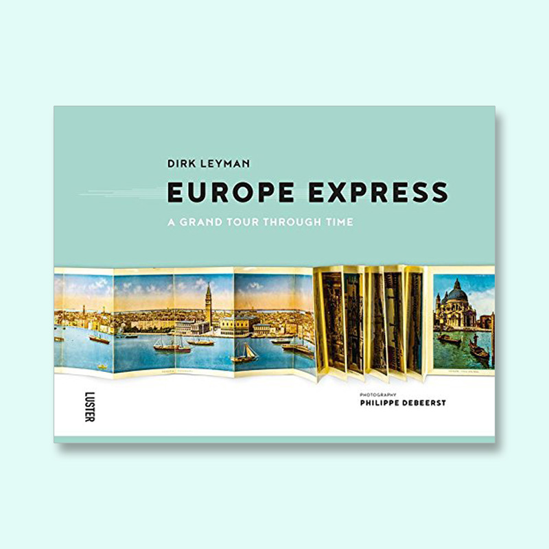 英文原版 Europe Express，欧洲五国游 旅游景点 图书