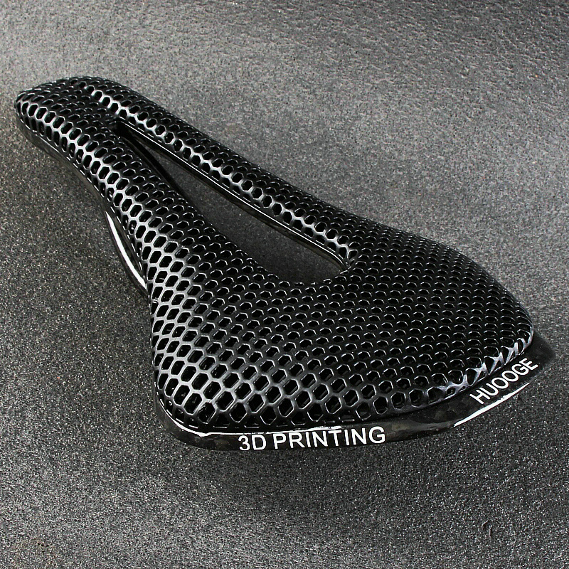 HUOOGE X8S 3D 碳纤维打印短鼻坐垫山地车公路车中空座包鞍座坐包