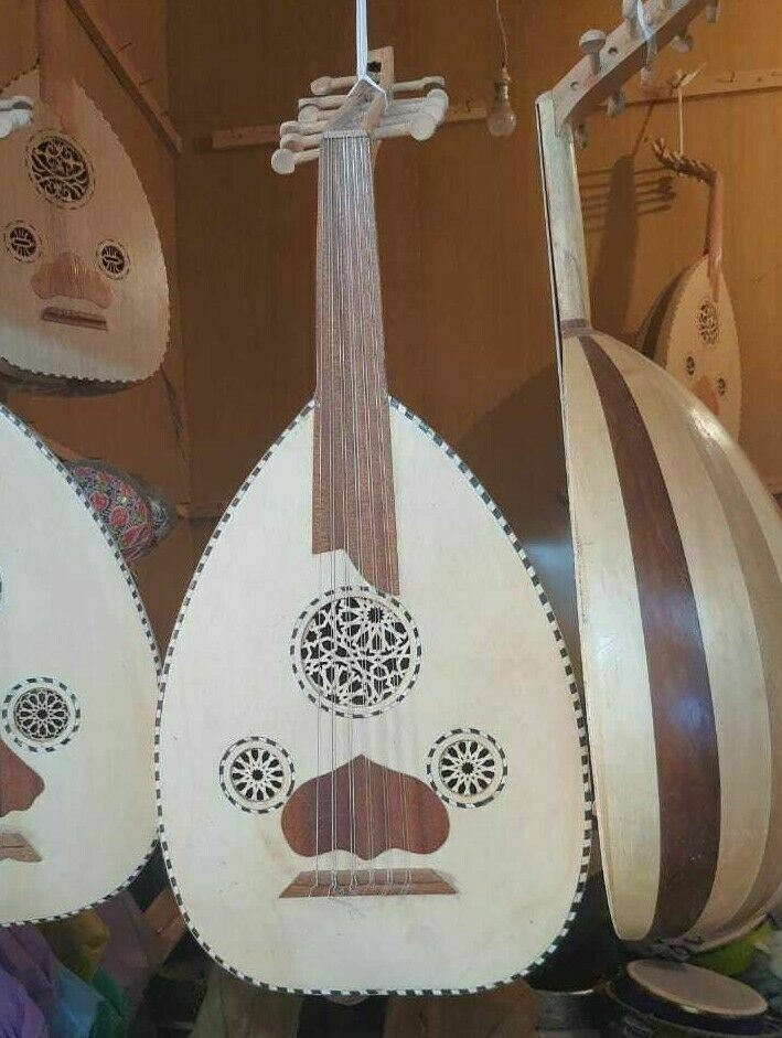 摩洛哥 乌德琴 11弦 中东琵琶鲁特琴Oud吉他祖先专业演奏乐器