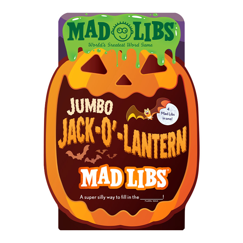 南瓜灯 英文原版 Jumbo Jack-O'-Lantern Mad Libs 疯狂填词游戏 英文版 进口英语原版书籍