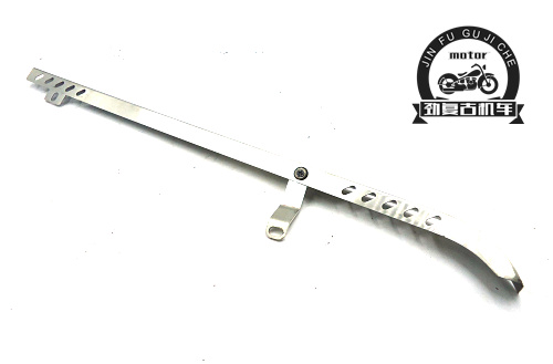 雅马哈天俊YB125SP复古改装不锈钢手工链盒\链罩 天剑125链条盖