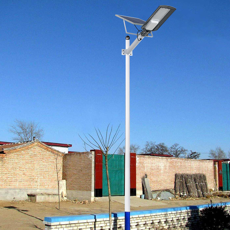 速发太阳能路灯家用庭院灯户外防水一体化5米6米200w300w瓦新农村