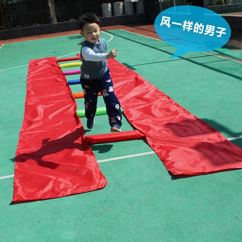 小爬行家庭学校学生彩虹桥搭桥家用跳跃器具幼儿园游戏运动器材