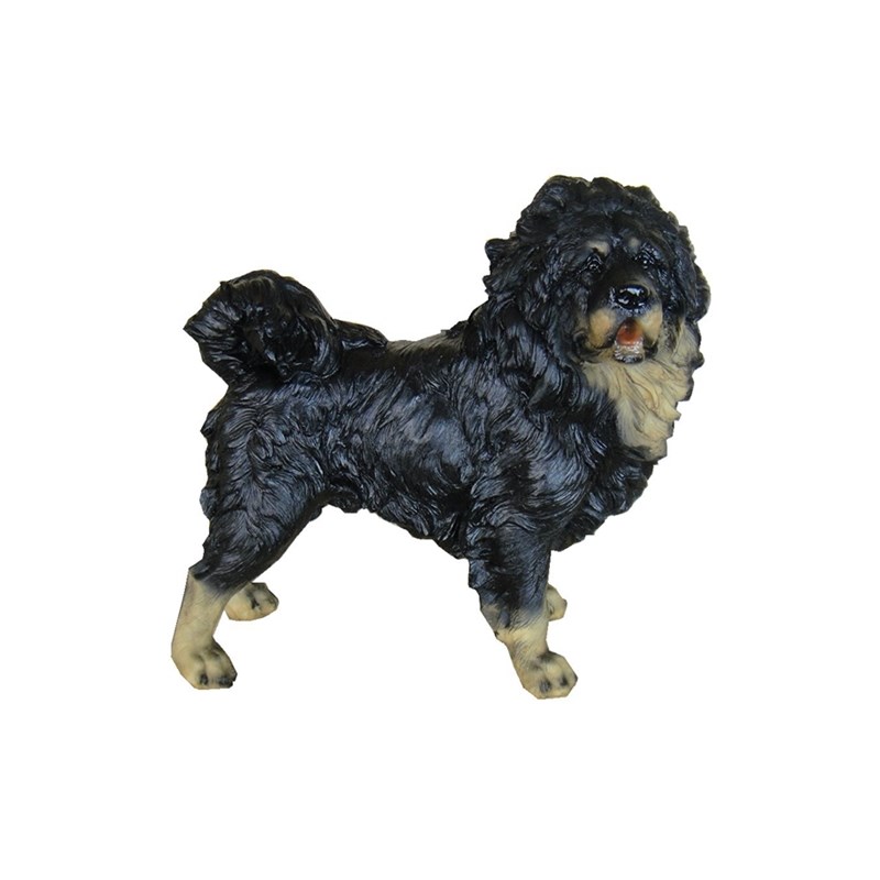 仿真藏獒摆件名犬铁包金西藏獒犬狗模型家居客厅办公室装饰品礼品