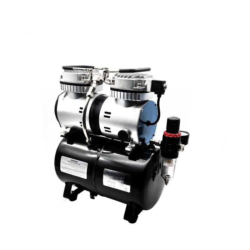 促品便携式微型空压机高压冲气泵木工空喷漆气压缩机小型打气泵22
