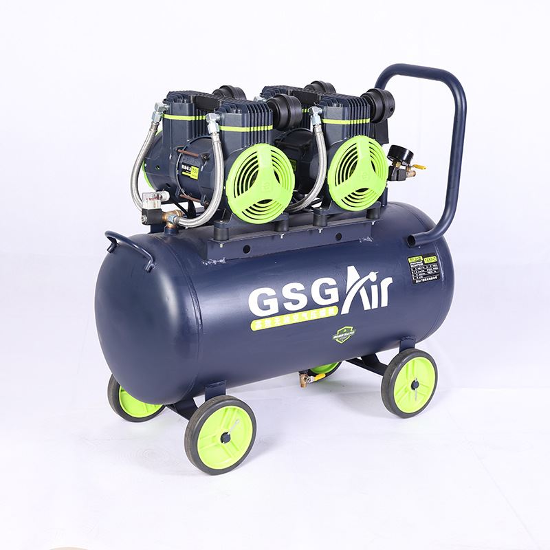 定制空气压缩机空压机小型无油静音气泵高压家用喷漆木工微型压缩