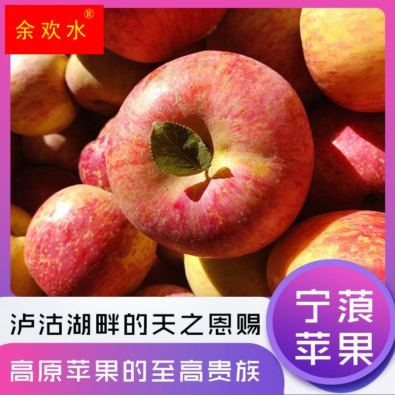 云南丽江宁蒗泸沽湖冰糖心丑苹果新鲜脆水果10斤野生红富士小凉山