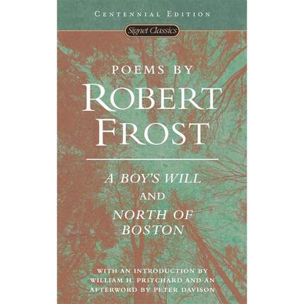 【现货】英文原版 Poems by Robert Frost罗伯特弗罗斯特诗歌集 少年的意志波士顿以北经典名著诗歌文学小说书籍