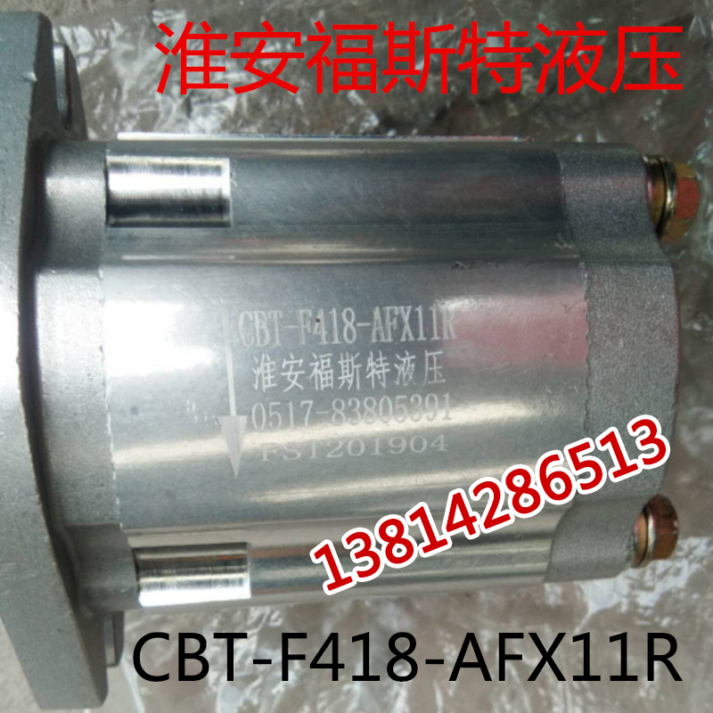 齿轮泵 液压油泵CBT-F418-AFX11R唐俊欧玲汽车泵 淮安福斯特液压