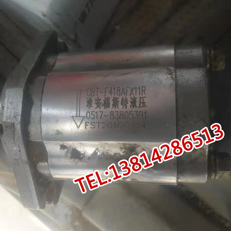 齿轮泵 液压油泵CBT-F418-AFX11R唐俊欧玲汽车泵 淮安福斯特液压