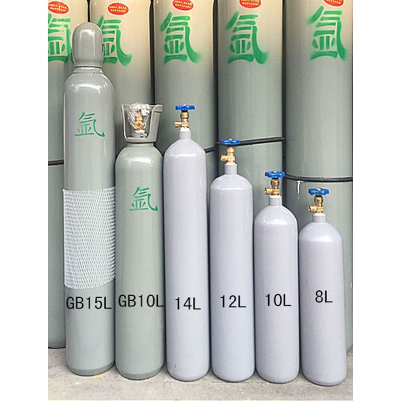 。氧气瓶工业钢瓶氩气氮气乙炔二氧化碳无缝钢瓶气罐8L10L15L40升