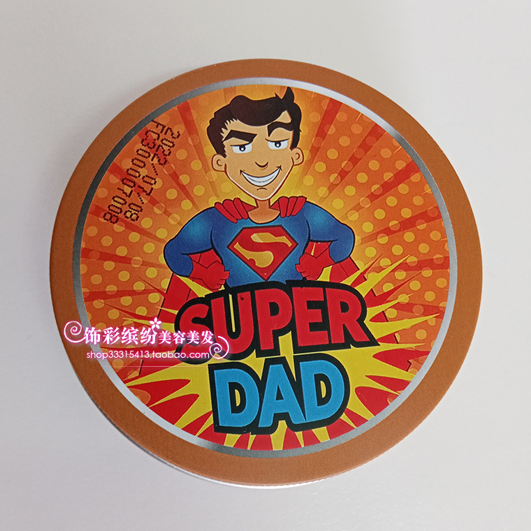 super dad丰采尚品立体层次泥塑形发泥飞机头定型发蜡头发蓬松