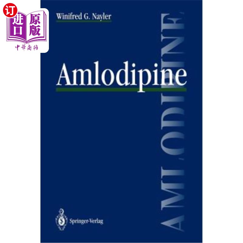海外直订医药图书Amlodipine 氨氯地平