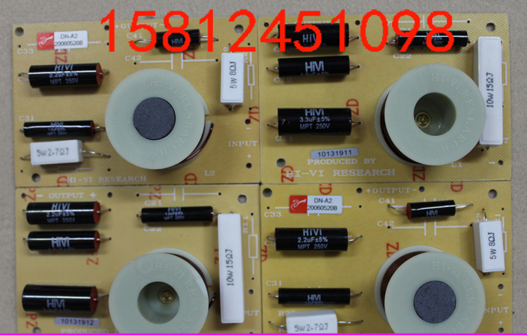 【广州惠威扬声器专卖店】惠威DN-A2家用8寸二分频分频器/（4块）