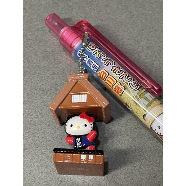 Sanrio Hello Kitty合掌屋+飞驒造型原珠笔二款选择