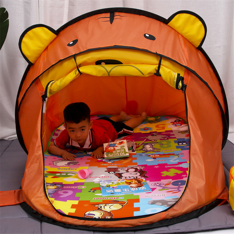 儿童帐篷室内玩具游戏屋男女孩宝宝防蚊可折叠大房子公主礼物球池