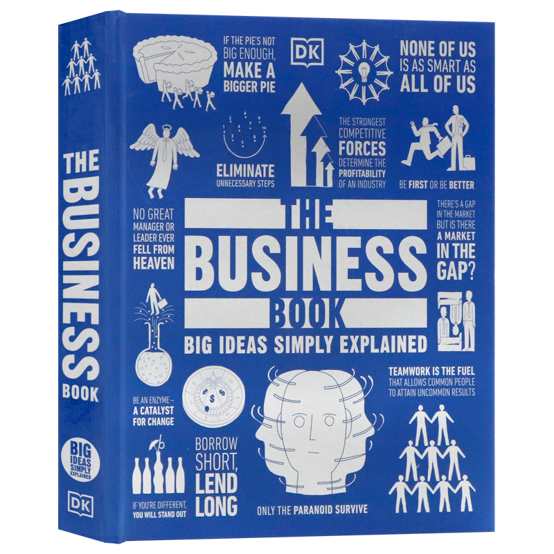【自营】DK商业百科经济学英文原版商业是如何运作的生意 The Business Book Big Economics 中产白领金融管理书精装创业指南