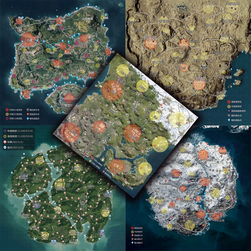 游戏地图壁纸