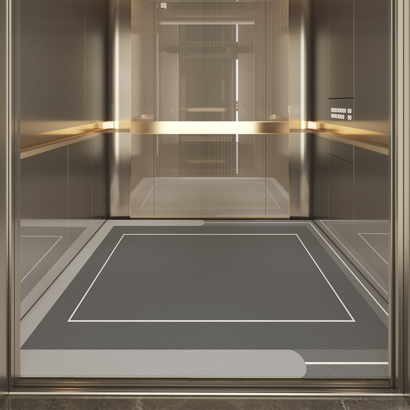 电梯间轿厢地板专用地垫定制酒店地毯加厚脚垫定做塑胶防滑耐磨垫
