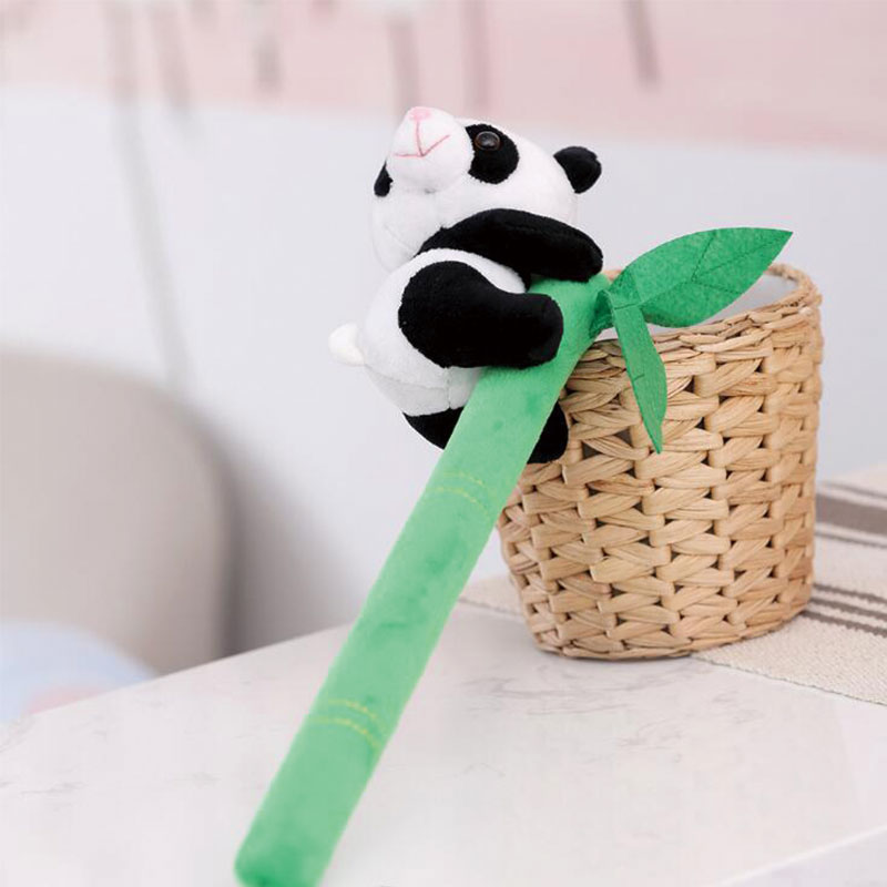 包邮熊猫 毛绒玩具 抱竹叶熊猫可爱公仔 公司定制送国外友人 礼物