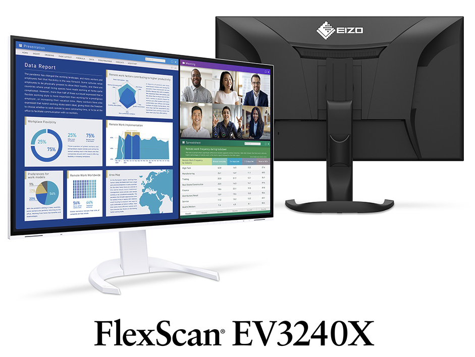 海外代购eizo艺卓 FlexScan EV3240X 4K / EV3895护眼液晶显示器